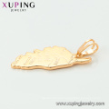 33351 Xuping fashionable guangzhou jewelry market simple 18k gold plated pendant with free sample